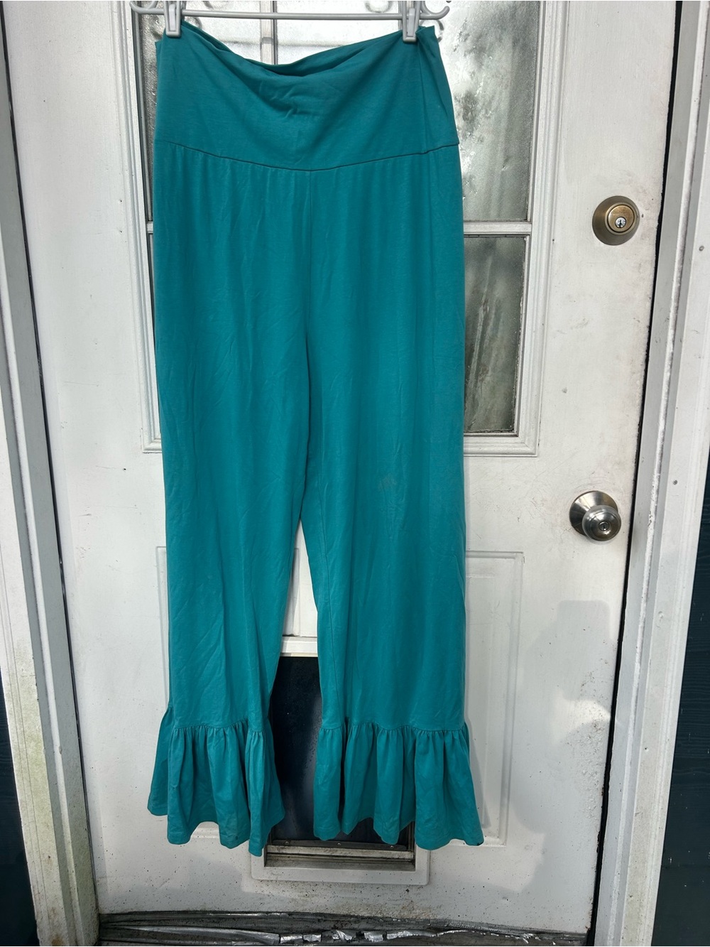 Matilda Jane Teal Ruffled Pants - Picture 3 of 5